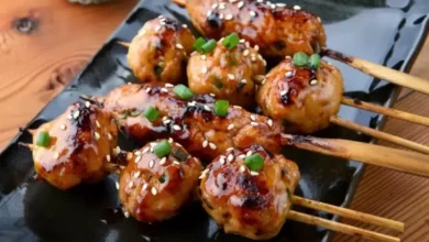 كرات الدجاج على الطريقة الصينية 1 كرات الدجاج على الطريقة الصينية