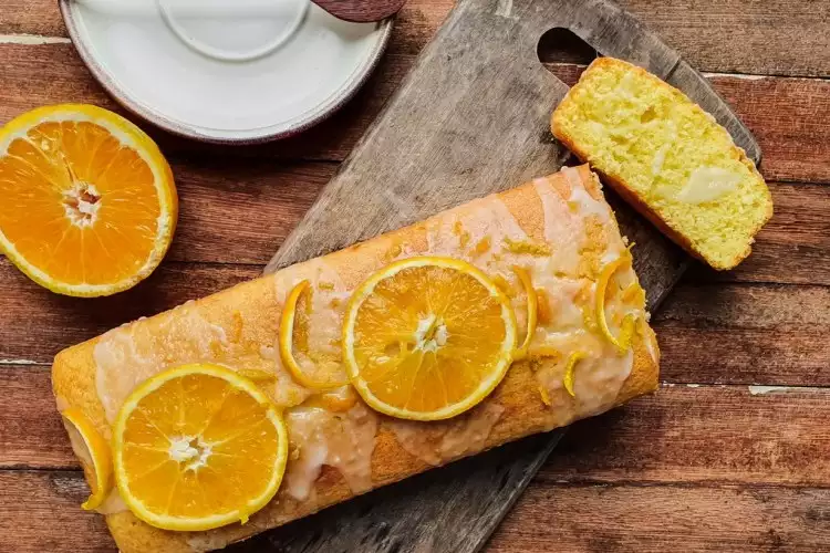 كيكة البرتقال بالصوص 1 كيكة البرتقال بالصوص