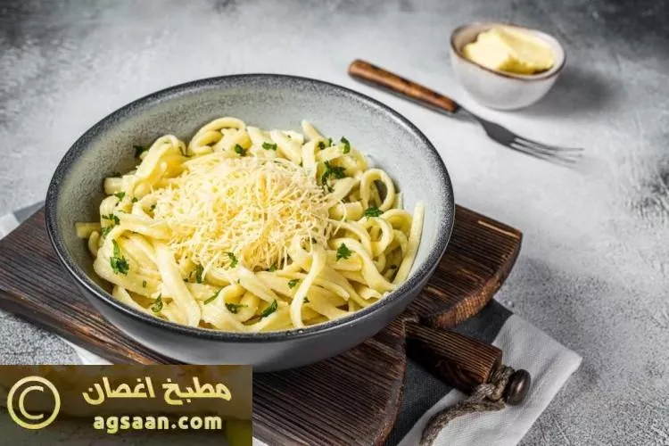 باستا مبهرة بالجبنة 1 باستا مبهرة بالجبنة