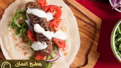 ساندويش كفتة لحم